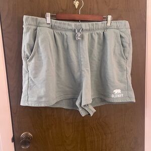 Old Navy Women's Green Shorts-size XXL
